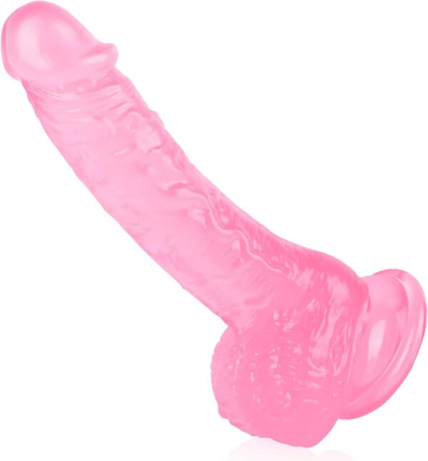 7 Inch Soft Pink Dildo