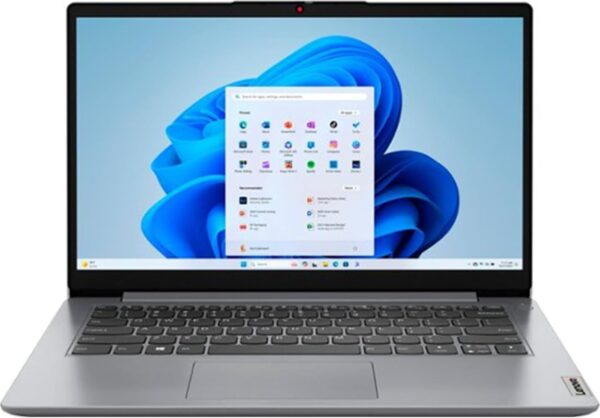 Lenovo IdeaPad 1 Student Laptop, 14" HD Display Intel Celeron N4020, 4GB RAM, 128GB eMMC