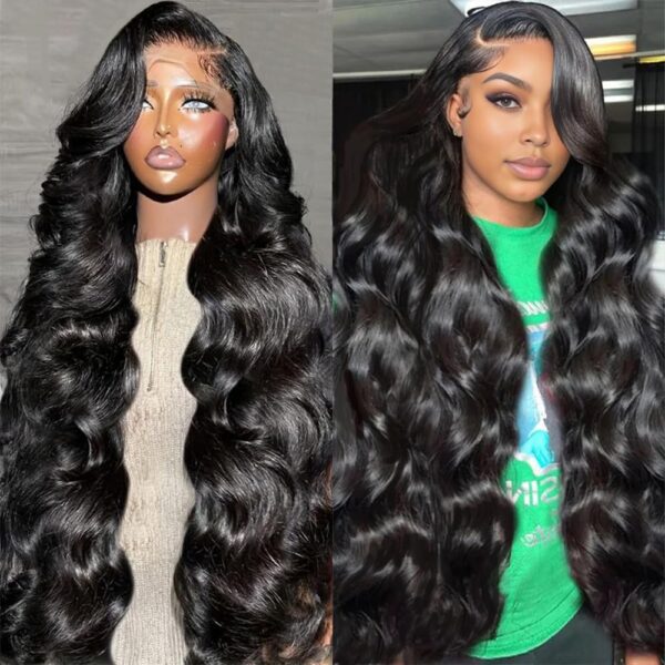 30 Inch 13X6 Human Hair Pre Plucked Glueless Wigs Human Hair