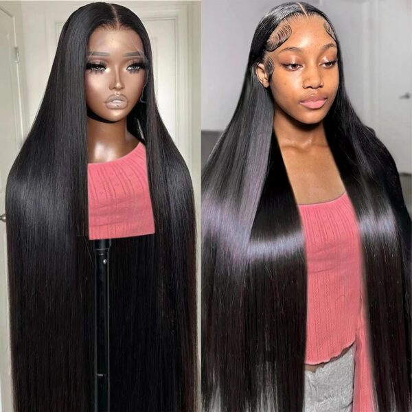 30" HD Lace Front Straight Wig - 13x6, 200 Density, Pre-Plucked