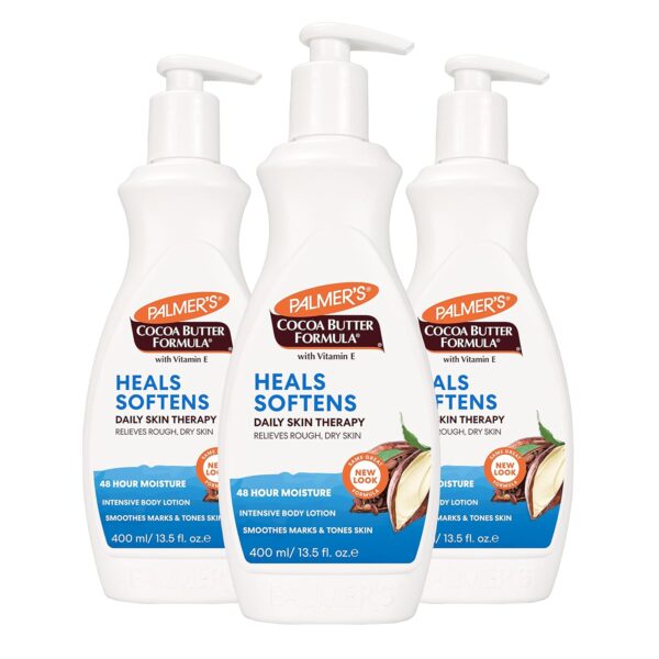 Cocoa Butter Formula Daily Skin Therapy Body Lotion, 13.5 oz pump (Pack of 3)