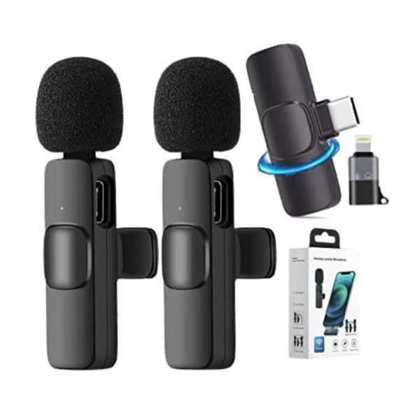 Dual Microphone Wireless For Android/Iphone