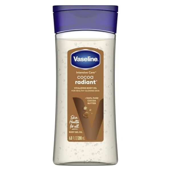Vaseline Intensive Care Cocoa Radiant Body Gel Oil, 6.8 Ounce