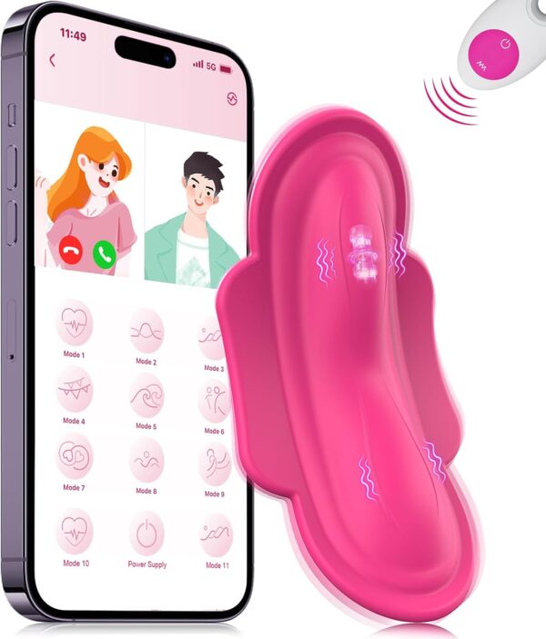 Wearable Panty APP Remote Control Vibrators Adult Sex Toys for Women or Couples