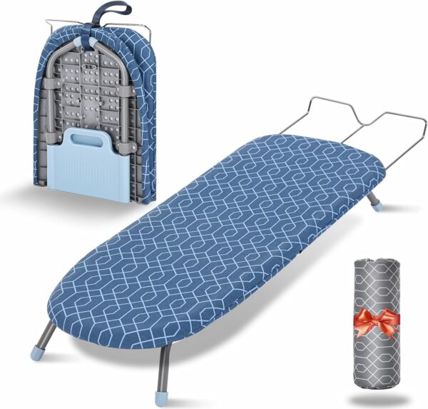 APEXCHASER Tabletop Ironing Board with Iron Rest