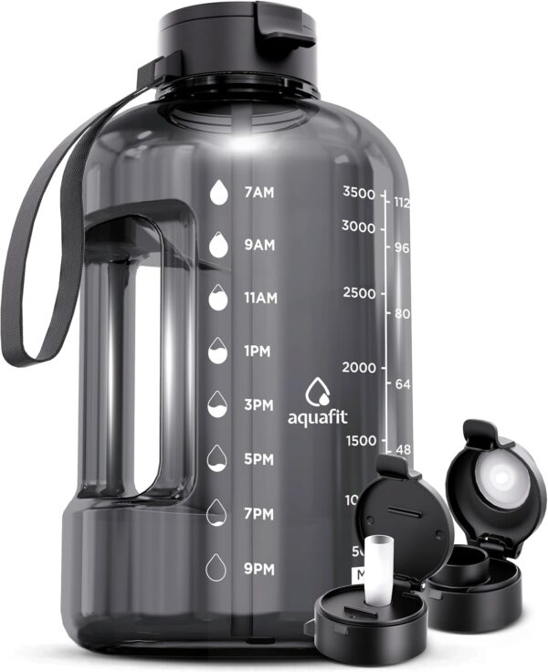 AQUAFIT 1 Gallon Water Bottle with Time Marker