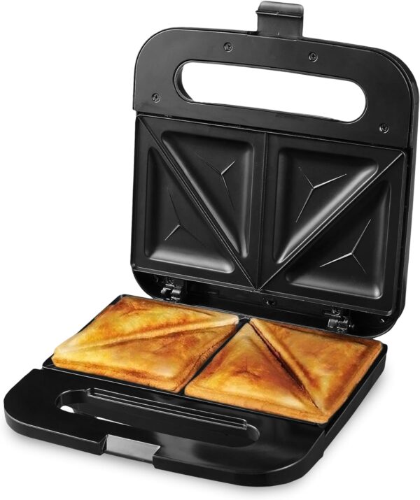 Electric Sandwich Maker with Non-Stick Plates