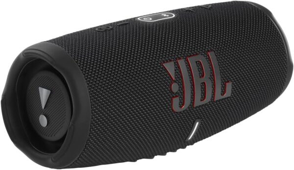 JBL CHARGE 5 - Portable Waterproof (IP67) Bluetooth Speaker with Powerbank USB Charge Out, 20 Hours Playtime,  Partyboost (Black)