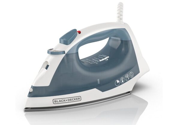 BLACK+DECKER Easy Steam Compact Iron, IR40V, Nonstick Plate
