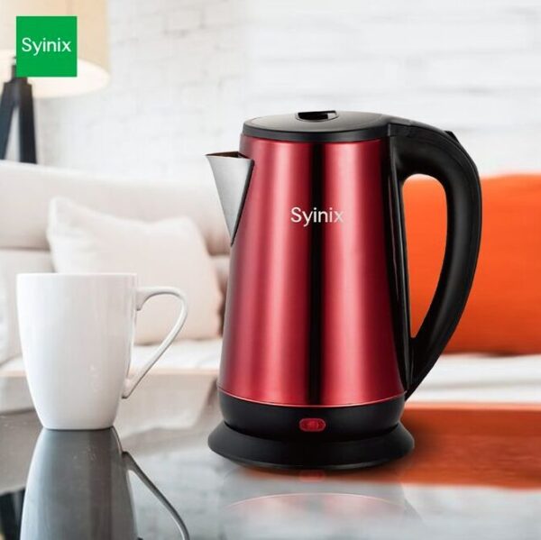 Syinix Electric Kettle 2.2L Red