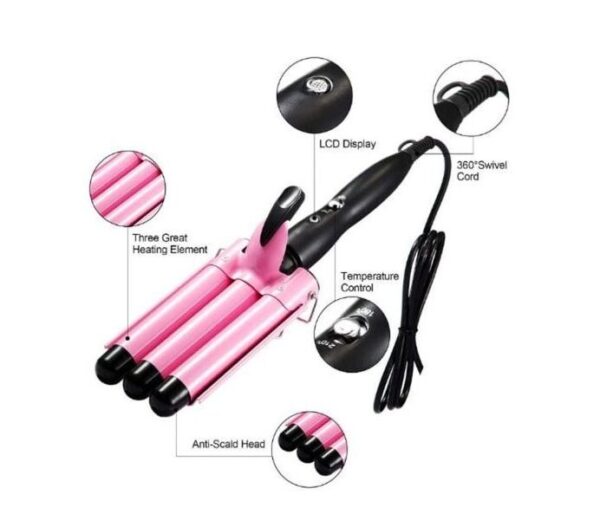Sonar Curler F-13 Curling Iron Hair Waver Tongs