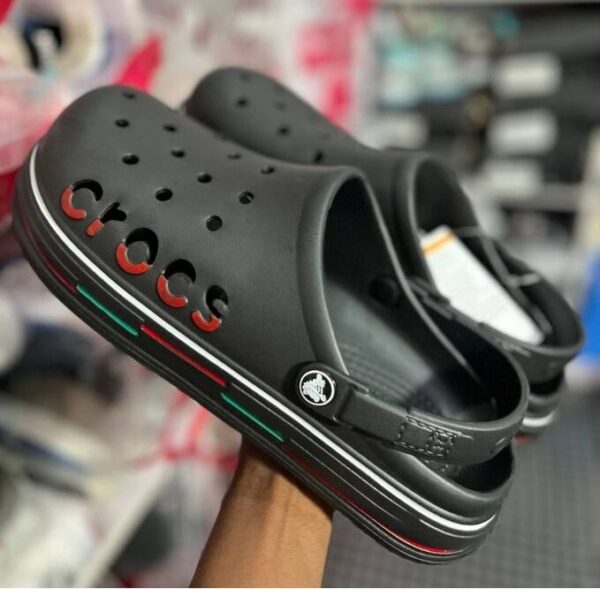 Crocs SST Waterproof Unisex Slides- Black