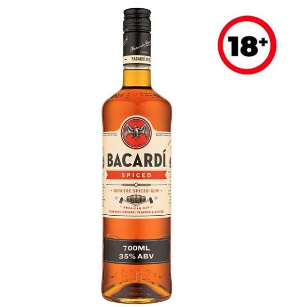 Bacardi Spiced Rum 70cl