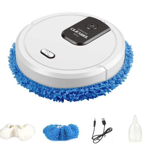 3-in-1 Combo Robot Vacuum Cleaner And Mop - White
