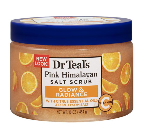 Dr Teal's Salt B/Scrub 454g Vitamin C