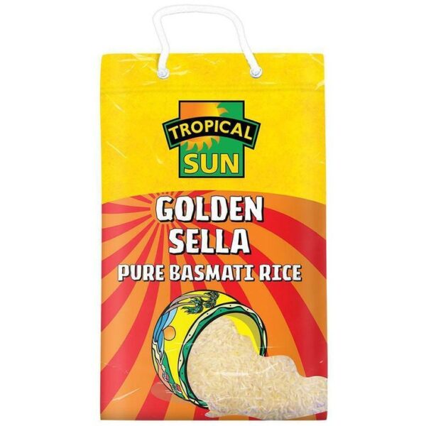 Tropical Sun Golden Sella Basmati Rice 5 kg