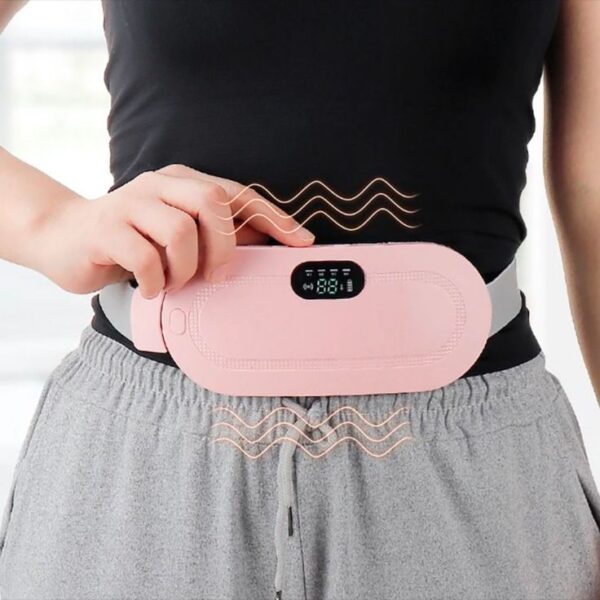 Menstrual Pain Relieve Heating Padded Belt With Vibration