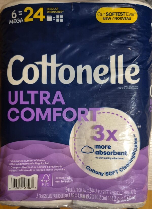 Cottonelle tissue paper (24 in a pack)