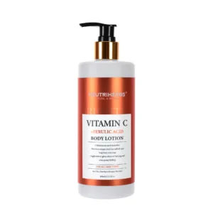Vitamin C Brightening & Glow Body Lotion (With Ferulic Acid) - 400ml (Neutriherbs)