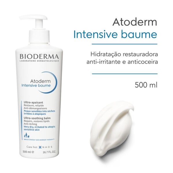 BIODERMA -Atoderm Intensive Baume FP 500ml