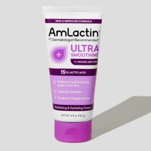 AMLACTIN -Ultra Smoothing 15% Lactic Acid (For Rough, Dry Skin) 4.9 oz 140g