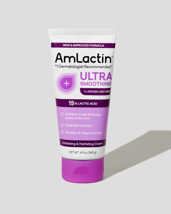 AMLACTIN -Ultra Smoothing 15% Lactic Acid (For Rough, Dry Skin) 4.9 oz 140g